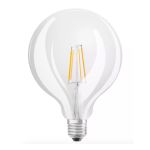 Osram SuperStar LED E27 Globe 125mm Fadenlampe Klar 7W 806lm - 822-827 Dim to Warm | Dimmbar - Ersatz für 60W