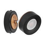 Ledvance LED Decor Spot Pluto Stahl Schwarz 4.8W 300lm - 830 Warmweiß