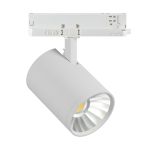 Noxion LED Schienenstrahler 3-Phasen Delta Pro Aluminium Weiß 40W 4900lm 36D - 930-940-957 CCT | UGR <19