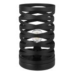Eglo Tischlampe Cremella Stahl Schwarz | Geeignet für 1x E27
