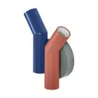 Ledvance Decor Straw Wand Stahl Mehrfarbig | Geeignet für 2X E27