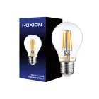 Noxion Lucent Fadenlampe LED E27 Birne Klar 7W 806lm - 827 Extra Warmweiß | Dimmbar - Ersatz für 60W
