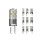 Mehrfachpackung 10x Noxion Bolt LED Capsule G9 3.8W 470lm - 830 Warmweiß | Ersatz für 40W