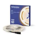 Noxion LED-Streifen Naga 5 Meter IP20 SMD2835/60 24V 4.8W/m 927 /8mm/100mm + DC Kabel